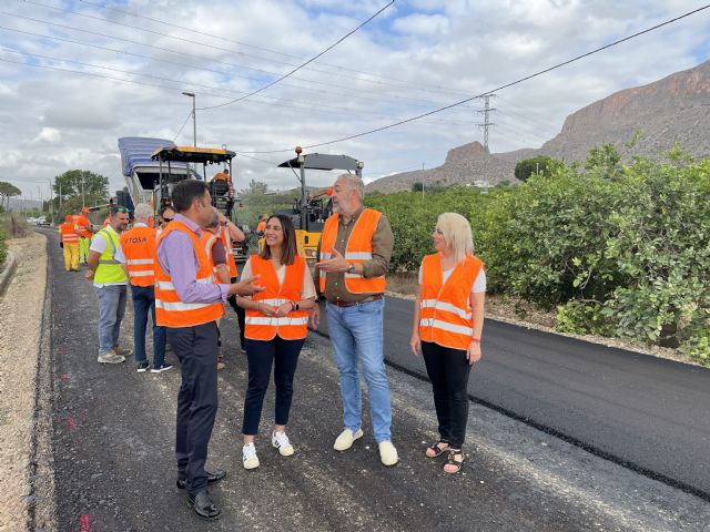 Avanzan las obras de mejora del camino rural de La Venta en Santomera, con una inversión de casi medio millón de euros - 1, Foto 1