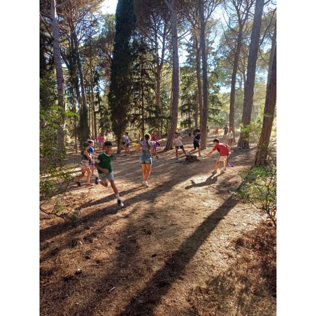Sierra Espuña se convierte en verano en una gran aula al aire libre donde 165 jóvenes aprenden sobre la biodiversidad de la Región, Foto 2