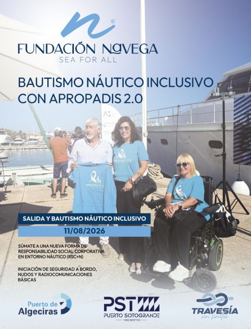 Fundación Navega organiza una nueva jornada de navegación inclusiva con APROPADIS 2.0 en Puerto Sotogrande - 2, Foto 2