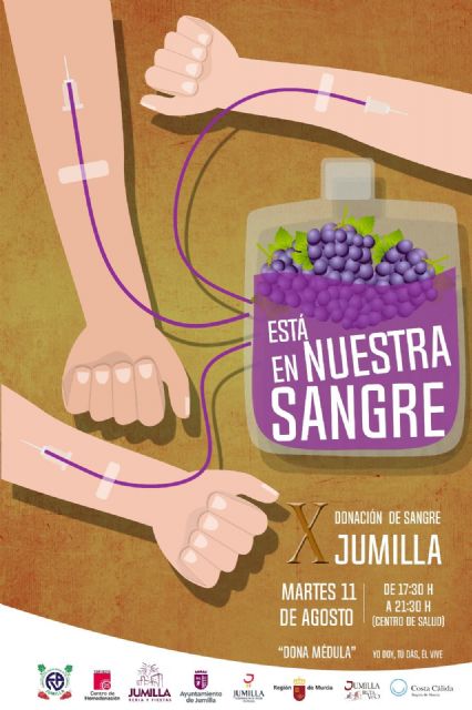 La campaña Está en Nuestra Sangre vuelve a fomentar la donación de sangre y médula entre los jumillanos La campaña Está en Nuestra Sangre vuelve a fomentar la donación de sangre y médula entre los jumillanos