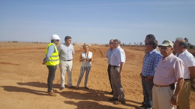 Comienza la construcción de dos balsas en la zona sur del Mar Menor para retener las aguas de lluvia y evitar inundaciones - 1, Foto 1