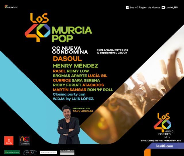 Los40 Murcia Pop, el evento musical más importante de la Feria - 1, Foto 1