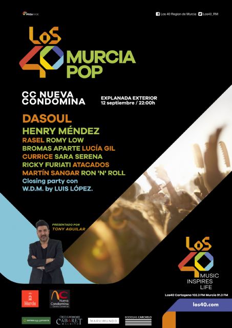 Los40 Murcia Pop, el evento musical más importante de la Feria - 2, Foto 2