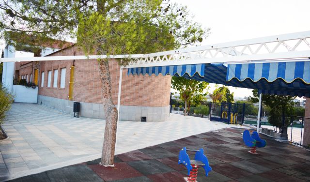 El Ayuntamiento de Lorquí realiza mejoras en el módulo de infantil del Colegio Dolores Escámez durante el verano - 3, Foto 3
