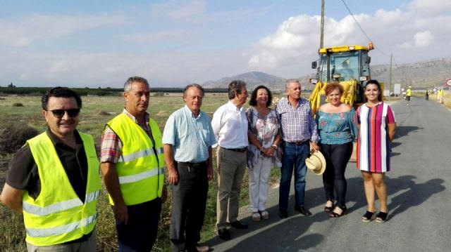 Fomento invierte más de 241.000 euros en las obras de mejora del camino de El Boquerón que une Abarán con Jumilla - 1, Foto 1