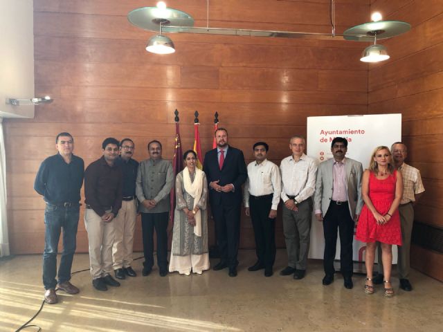 Una delegación India conoce el proyecto Smart City que lleva a cabo el Ayuntamiento de Murcia - 1, Foto 1