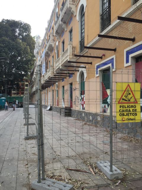 Ahora Murcia denuncia el riesgo de celebrar grandes conciertos en el Cuartel de Artillería coincidiendo con las obras en el recinto - 5, Foto 5