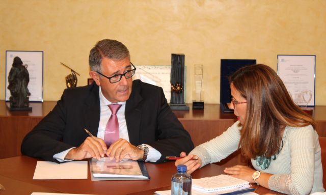 El presidente de la CHS y la alcaldesa de Cartagena abren una nueva etapa de colaboración - 2, Foto 2