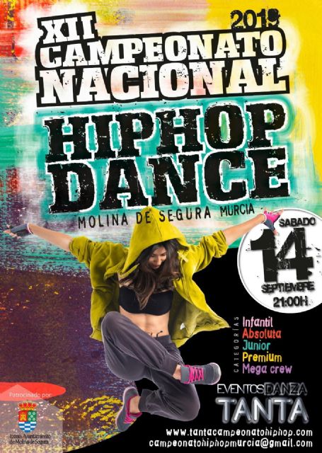 El Campeonato Nacional Hip Hop Dance 2019 de Molina de Segura se celebra el 14 de septiembre - 3, Foto 3