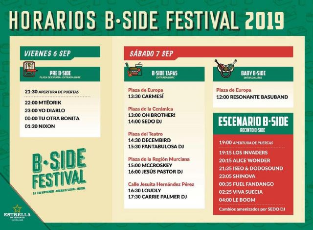 Mañana arranca el B·SIDE FESTIVAL con su primer día gratuito - 1, Foto 1