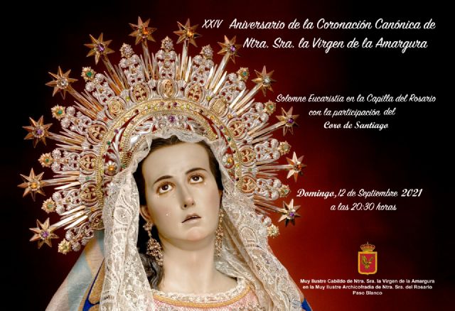 El Paso Blanco celebra el XXIV Aniversario de la coronación de la Virgen de la Amargura - 1, Foto 1