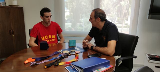 Mariano García comienza un nuevo curso en UCAM Cartagena tras ganar el Europeo - 1, Foto 1