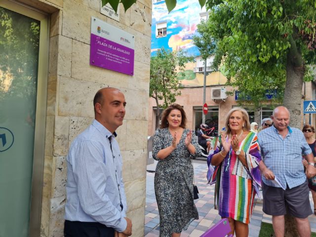 Inauguración Plaza de la Igualdad en Molina de Segura - 1, Foto 1