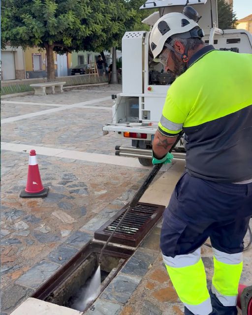 Lorca afronta la temporada de lluvias con un refuerzo en la limpieza de la red de drenaje urbano - 2, Foto 2