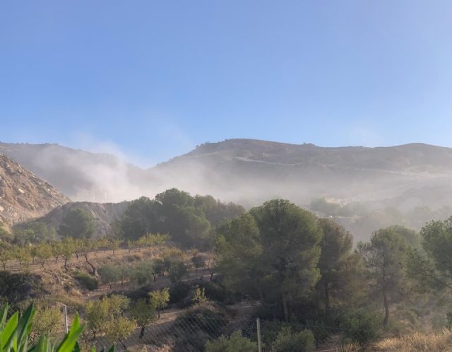 Ecologistas en Acción denuncia la contaminación atmosférica por el polvo de una cantera en Abanilla - 3, Foto 3