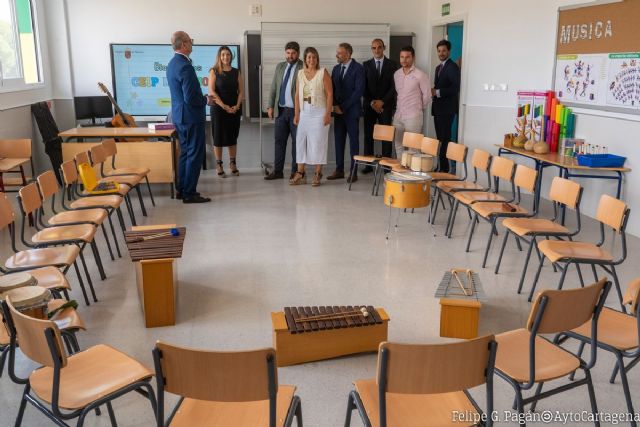 La Aljorra inicia el curso escolar en el nuevo colegio que ha supuesto una inversión de más de 5 millones de euros - 1, Foto 1