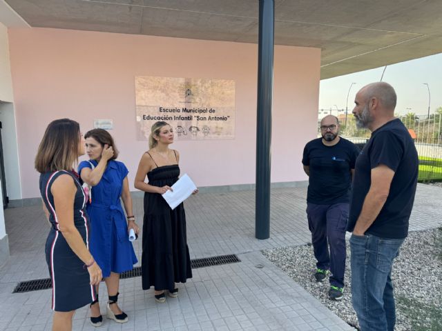 El Ayuntamiento concluye antes del comienzo del curso la inspecci�n de los 38 colegios de Lorca para prevenir la legionelosis