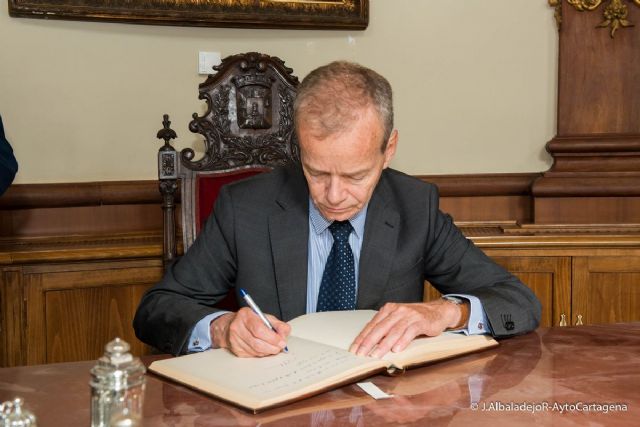 El embajador de Bélgica elogia las infraestructuras de Cartagena y su contraste entre la historia y la modernidad - 2, Foto 2