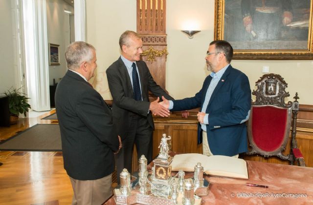 El embajador de Bélgica elogia las infraestructuras de Cartagena y su contraste entre la historia y la modernidad - 5, Foto 5