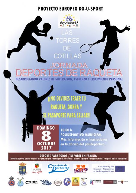El proyecto europeo 'Do-U-Sport' se pasa al deporte de raqueta en Las Torres de Cotillas - 1, Foto 1