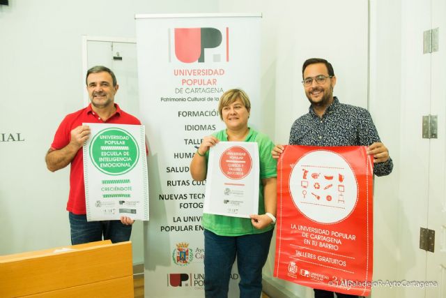 Mas de 50 actividades y varias novedades en la programacion de este curso de la Universidad Popular - 1, Foto 1