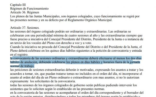 MC impugnará el horario fijado en la moción de censura contra el presidente de la Junta Vecinal de Molinos Marfagones por infringir  la normativa - 2, Foto 2