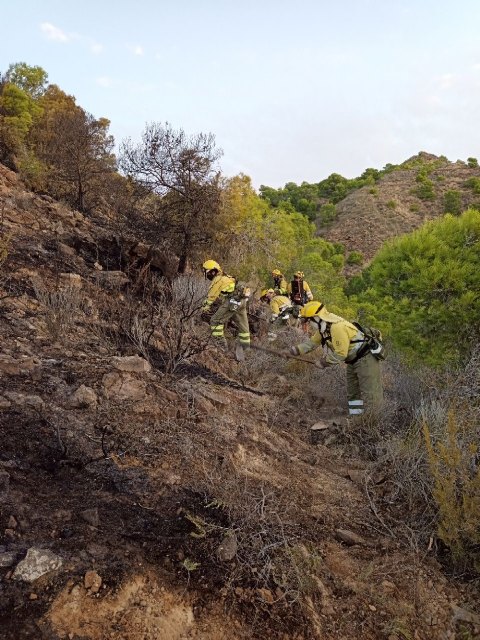 Los bomberos controlan dos incendios forestales en Torreagüera y Sangonera la Verde - 2, Foto 2