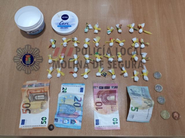 Un detenido en Molina de Segura por venta de droga al menudeo - 1, Foto 1