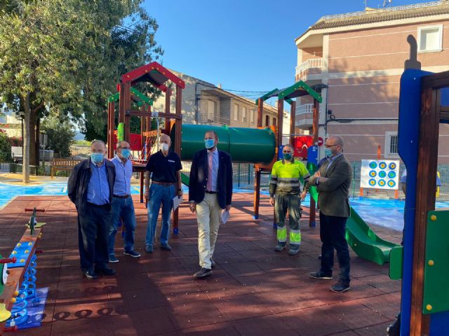 Alquerías cuenta con un nuevo playground con zona de juegos accesibles que fomentan la integración en el renovado jardín de Los Rosales - 3, Foto 3