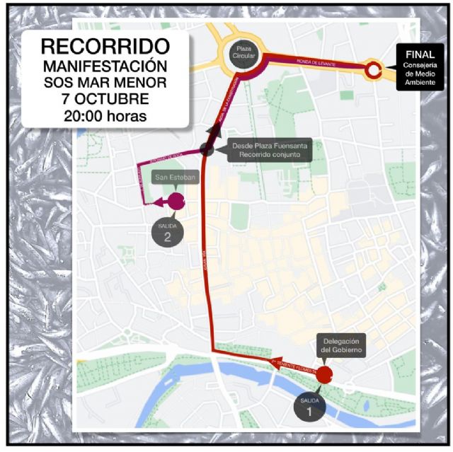 El Consejo de Defensa del Noroeste apoya y anima a participar en la manifestación del próximo 7 de octubre en Murcia: SOS MAR MENOR - 4, Foto 4