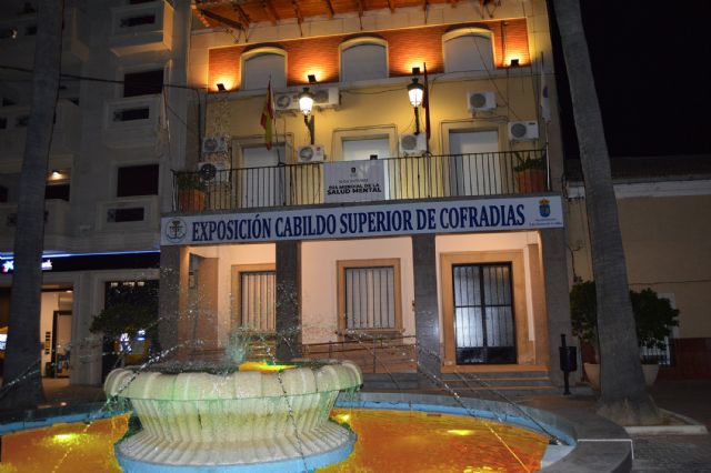 Las Torres de Cotillas se ilumina de naranja para conmemorar el día de la salud mental - 1, Foto 1