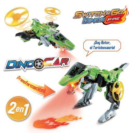Un dinosaurio que se transforma en avión, lo nuevo de Switch & Go Dinos de VTech - 1, Foto 1