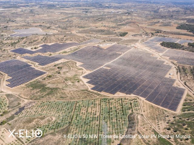 X-ELIO invertirá 270 millones de euros en su planta solar fotovoltaica de Lorca