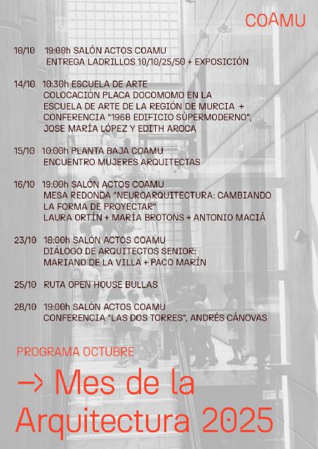 Mes de la Arquitectura de la Región de Murcia - 1, Foto 1