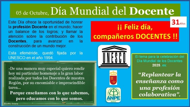 Día Mundial de los Docentes: una mirada hacia el futuro - 1, Foto 1