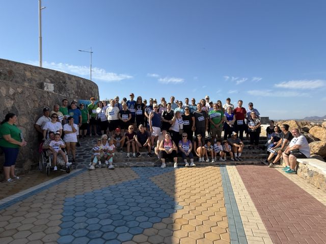 NNGG Águilas realiza su sexta marcha solidaria, este año a beneficio de la Hospitalidad de Lourdes - 1, Foto 1