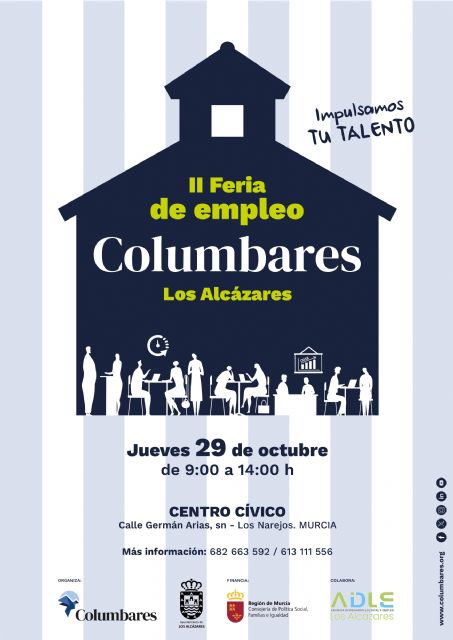 Los Alcázares celebra la II Feria de Empleo Columbares, un punto de encuentro directo entre empresas y personas que buscan trabajo - 3, Foto 3