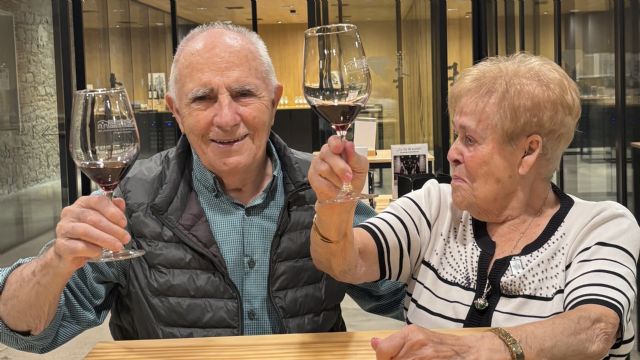 Nunca es tarde para una primera cata: Valentina y Victoriano descubren la vendimia a los 91 y 88 a&ntilde;os - 3, Foto 3