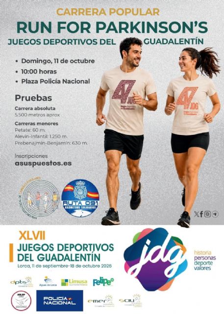 Los 47° JDG encaran su penúltima semana con última cita del Circuito Local de Carreras Populares, la ´Run for Parkinson´s´ - 2, Foto 2
