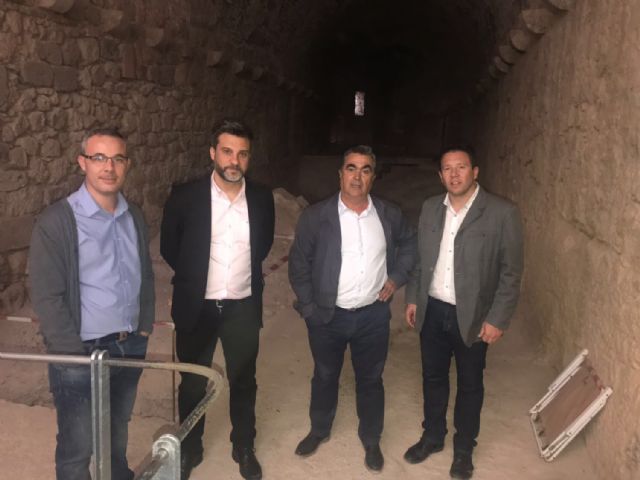 El PSOE exige una partida de 200.000 euros en los presupuestos de la CARM para continuar con la rehabilitación del castillo de Mula - 2, Foto 2