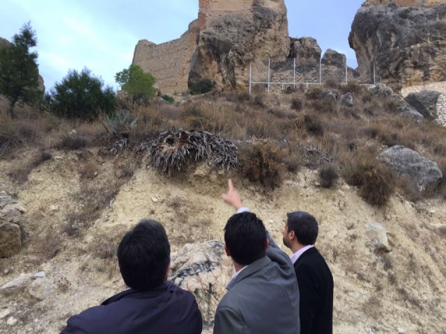 El PSOE exige una partida de 200.000 euros en los presupuestos de la CARM para continuar con la rehabilitación del castillo de Mula - 4, Foto 4