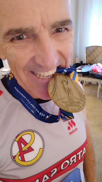 El Club Cuatro Santos Cartagena participó en la maratón de Nueva York con Francisco Mallorquín Jimenez - 1, Foto 1