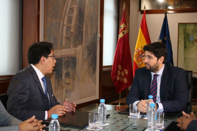 López Miras se reúne con el nuevo cónsul general de Ecuador en Murcia - 2, Foto 2