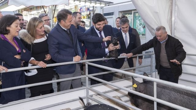 López Miras: En 2019 bajaremos un 75 por ciento los impuestos al sector ganadero - 1, Foto 1