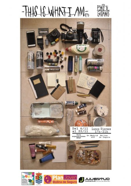 El Espacio de Creación Artística Joven de Molina de Segura acoge la exposición THIS IS WHAT I AM?, del artista Perfil Gitano, del 6 al 22 de noviembre - 1, Foto 1