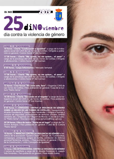 Una marcha, una jornada formativa, un cine-fórum y teatro, entre las actividades para conmemorar el día contra la violencia de género - 1, Foto 1