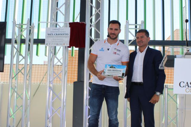 El doble campeón olímpico Saúl Craviotto inaugura las nuevas instalaciones deportivas de New Castellar College - 3, Foto 3