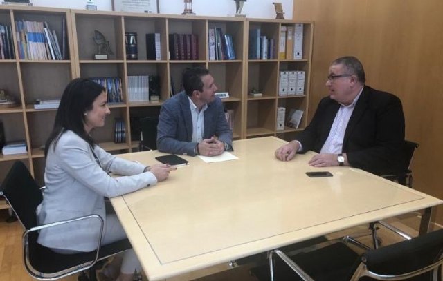 Reunión del Alcalde y la Concejala de Turismo con el Director de Instituto de Turismo de Murcia - 1, Foto 1