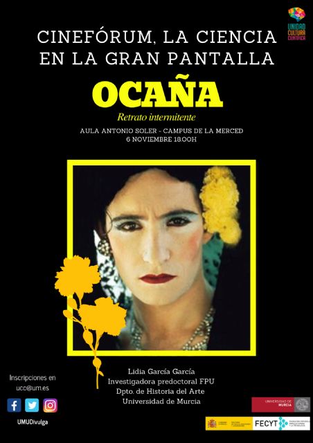 El cinefórum de la Universidad de Murcia presenta al pintor Ocaña, temprano icono de visibilidad LGTB - 1, Foto 1