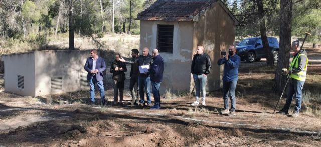 La Comunidad construye un depósito de agua en la sierra de Burete para abastecer al albergue y la lucha contra incendios - 1, Foto 1